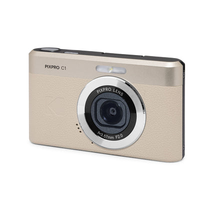 Kodak PIXPRO C1 Compact Digital Camera (Tan)