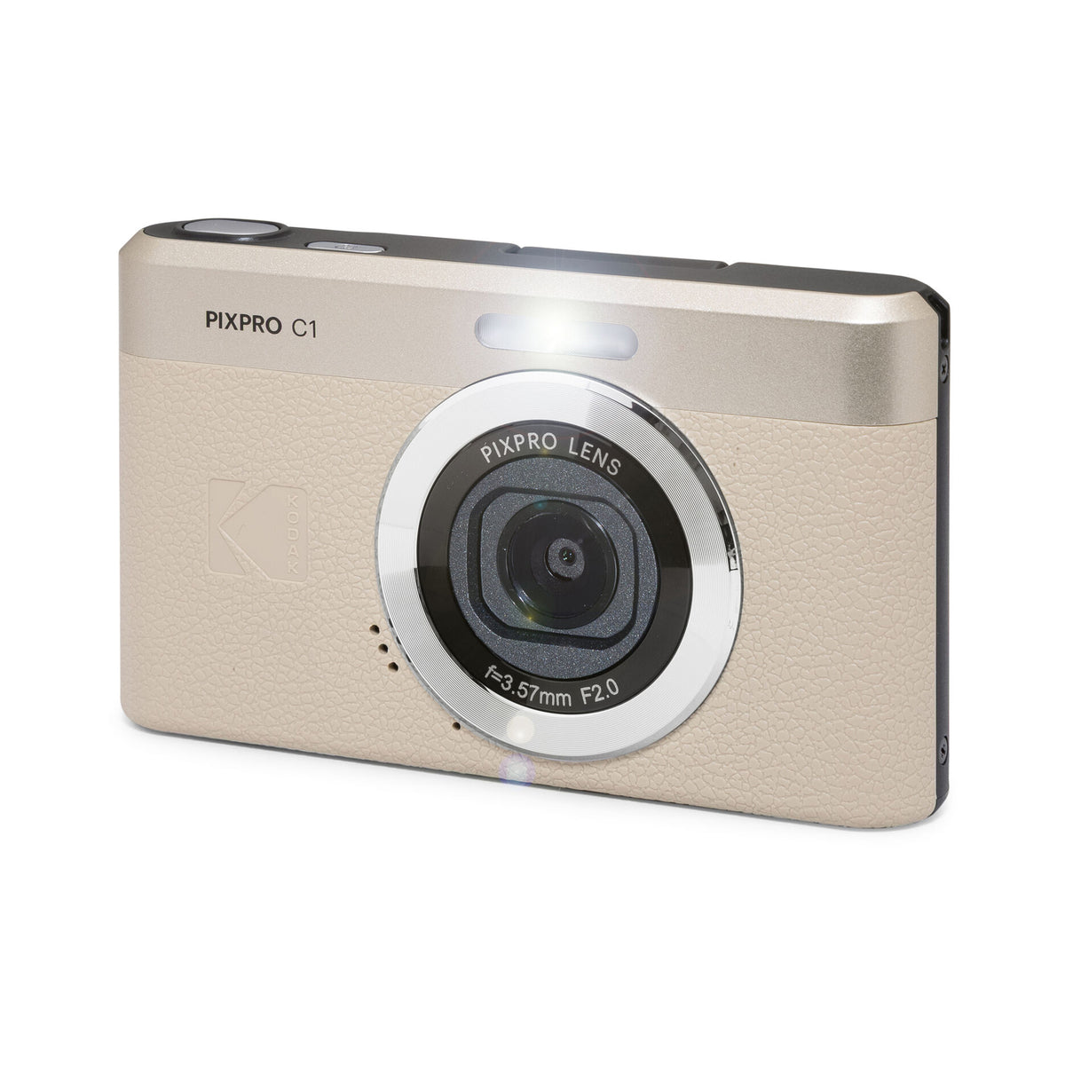 Kodak PIXPRO C1 Compact Digital Camera (Tan)