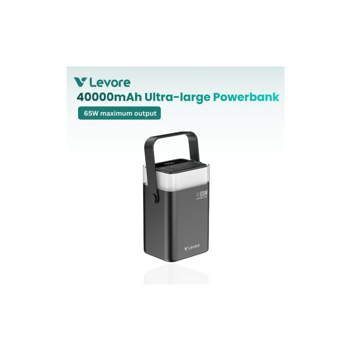 LEVORE 40000mAh 65W Ultra-Large Power bank