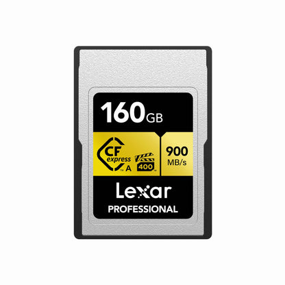 Lexar 160GB Professional CFexpress Type A Card GOLD Series