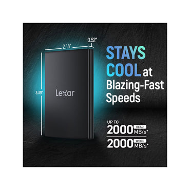 Lexar 1TB ARMOR 700 USB 3.2 Gen 2x2 Portable SSD