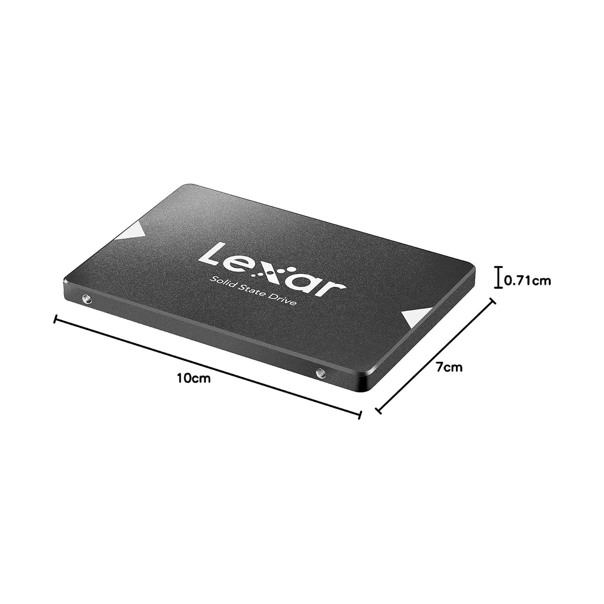 Lexar NS100 1TB 2.5" SATA III SSD – Up to 550MB/s | LNS100-1TRBNA