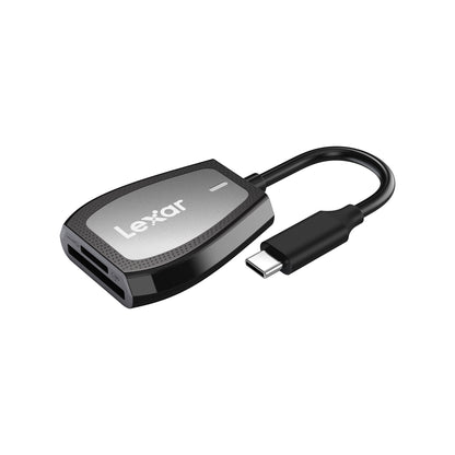 Lexar Professional USB Type-C Dual-Slot Card Reader-LRW470U-RNHNG