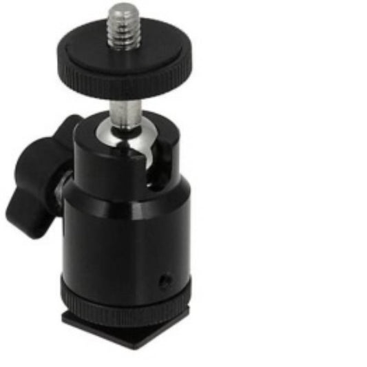 MINI BALL HEAD HOT SHOE MOUNT ADAPTER