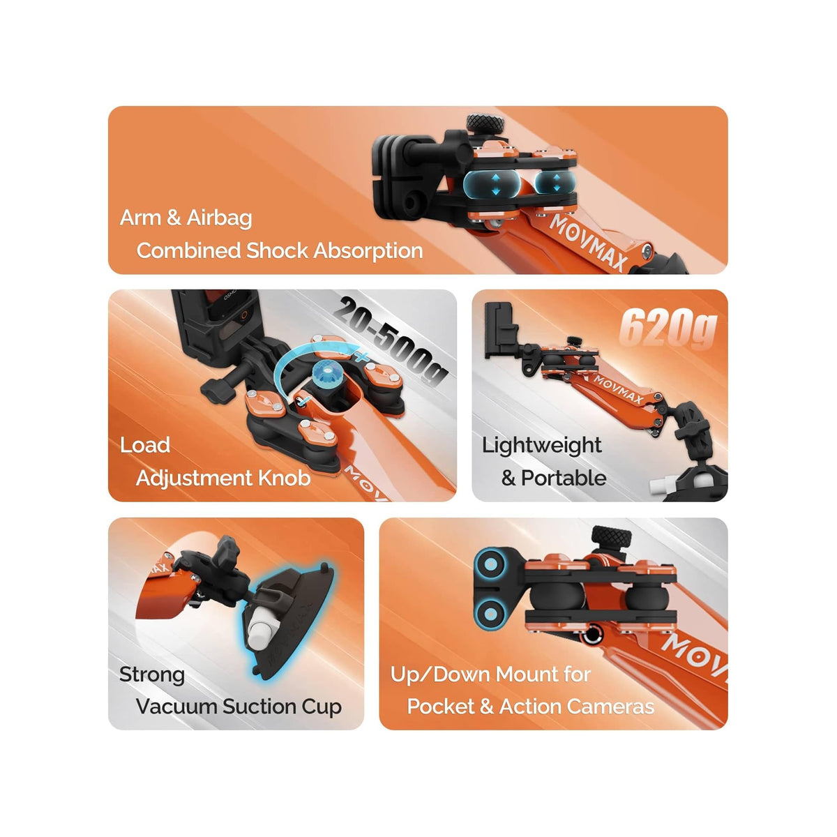MOVMAX Blade Arm Nano (Black)