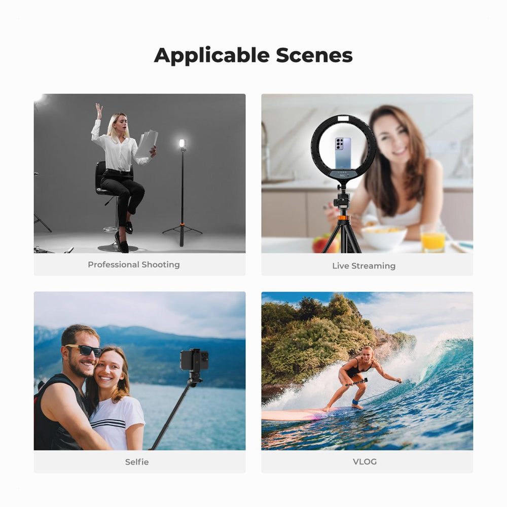 K&F Concept MS24 69''/175cm Iphone Selfie Stick Tripod (KF09.143)