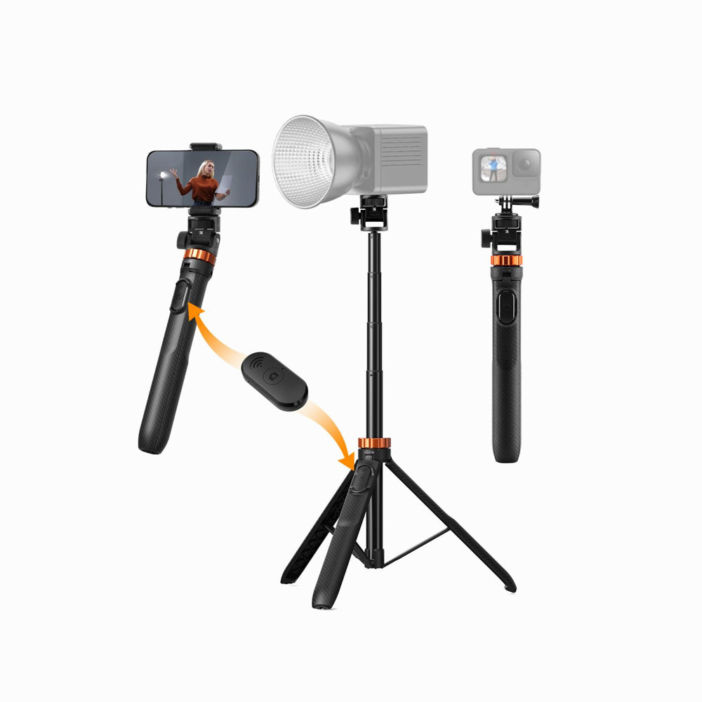 K&F Concept MS24 69''/175cm Iphone Selfie Stick Tripod (KF09.143)