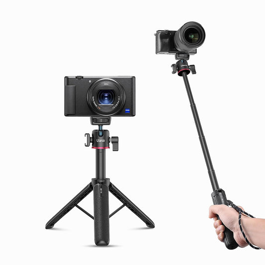 Ulanzi MT-73 Portable Mini Camera Tripod with Retractable Selfie Stick for Camera Phone 55cm