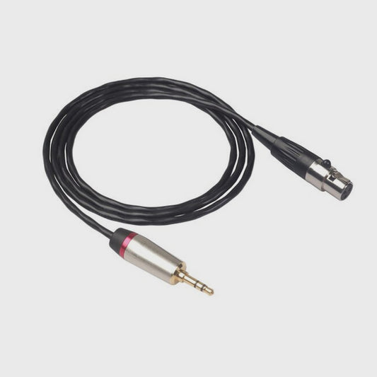 Mini XLR 3Pin Female to 3.5mm TRS Male Plug Audio Microphone Cable