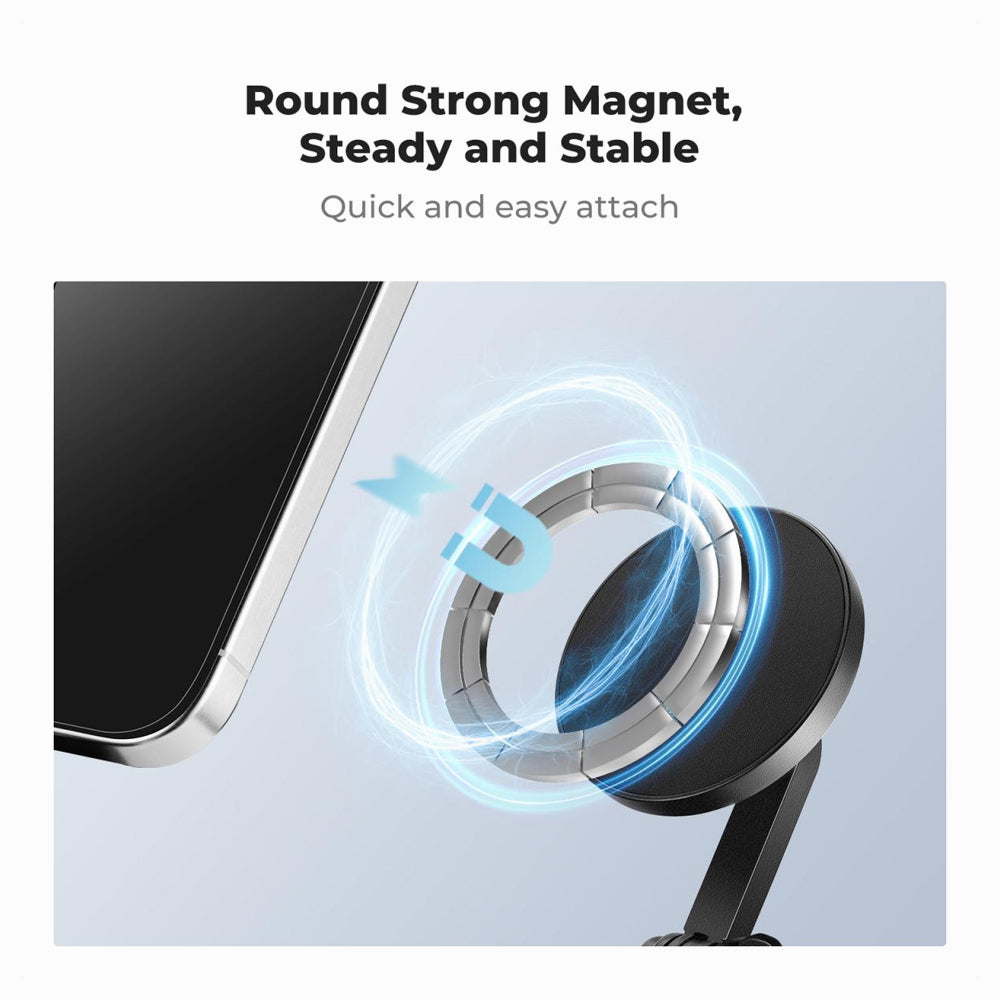 K&F Concept Magnetic Neck Phone Mount for Recording, Hands-Free POV/Vlog Video Filming, Magnetic Phone Chest Mount (SKU.2288)