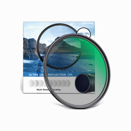 NEEWER 67mm MRC HD CPL Circular Polarizer Lens Filter