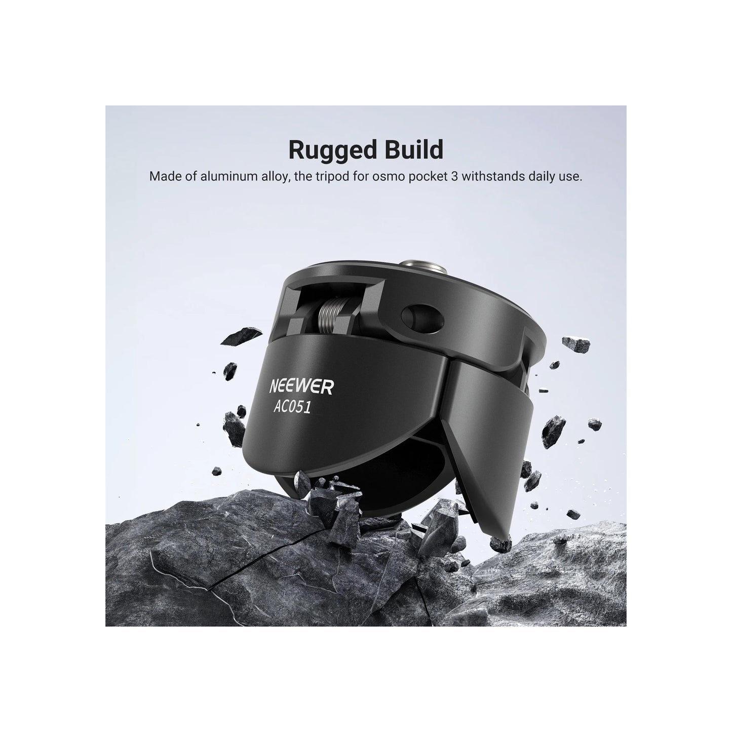 NEEWER AC051 Mini Tripod Compatible with DJI Osmo Pocket 3/4