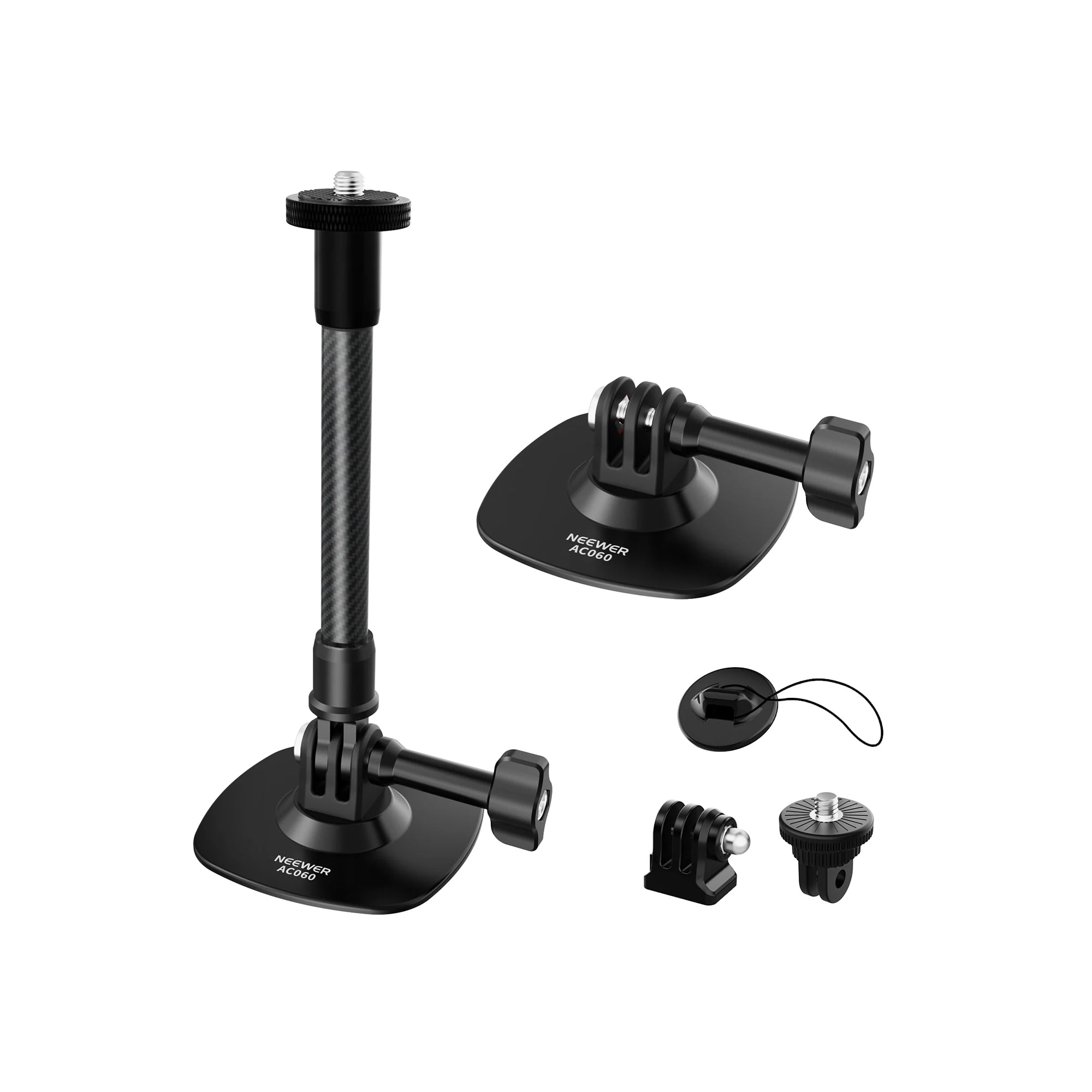NEEWER AC060 Flexible Helmet Mount for Action Camera