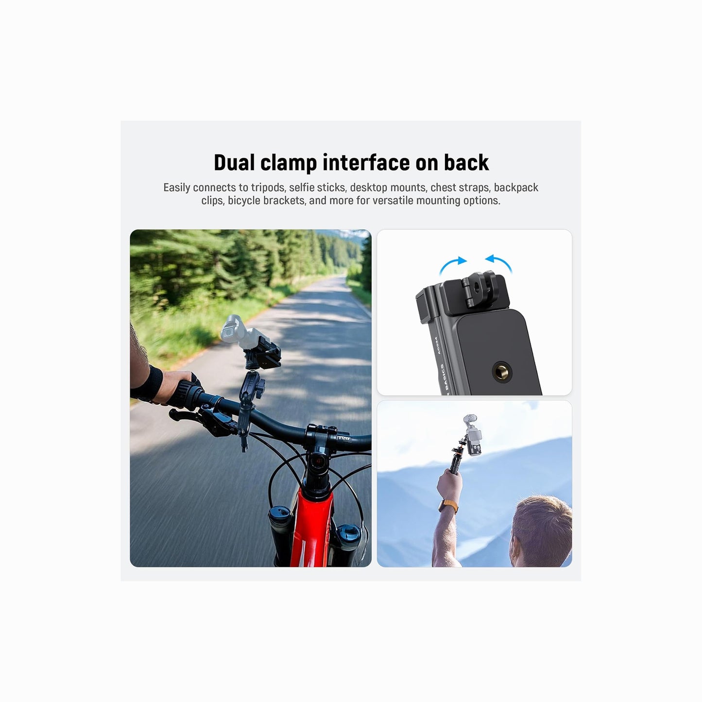 NEEWER BASICS Magnetic Mount Stand for DJI Osmo Pocket 3/4-AC024