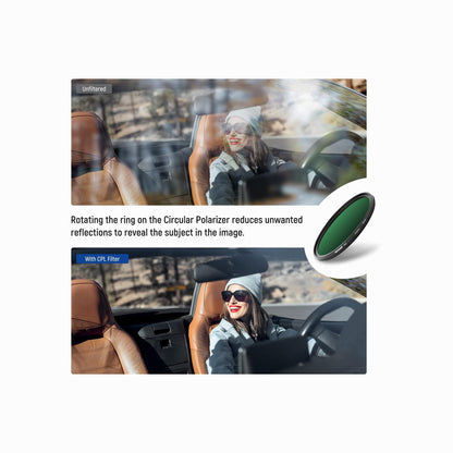 NEEWER 82mm MRC CPL Circular Polarizer Lens Filter