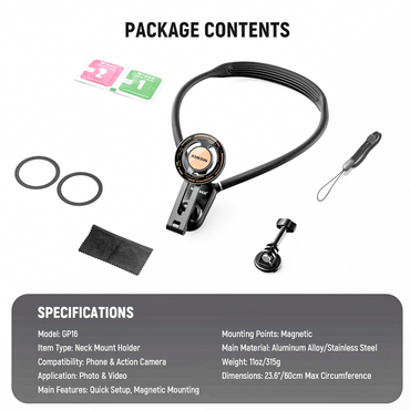 NEEWER GP-16 Magnetic Phone Neck Mount