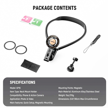 NEEWER GP-16 Magnetic Phone Neck Mount