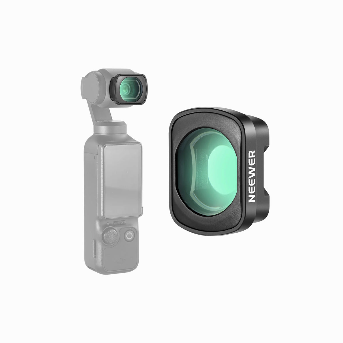 NEEWER LS-64 2× Macro Lens for DJI Osmo Pocket 3 / Pocket 4
