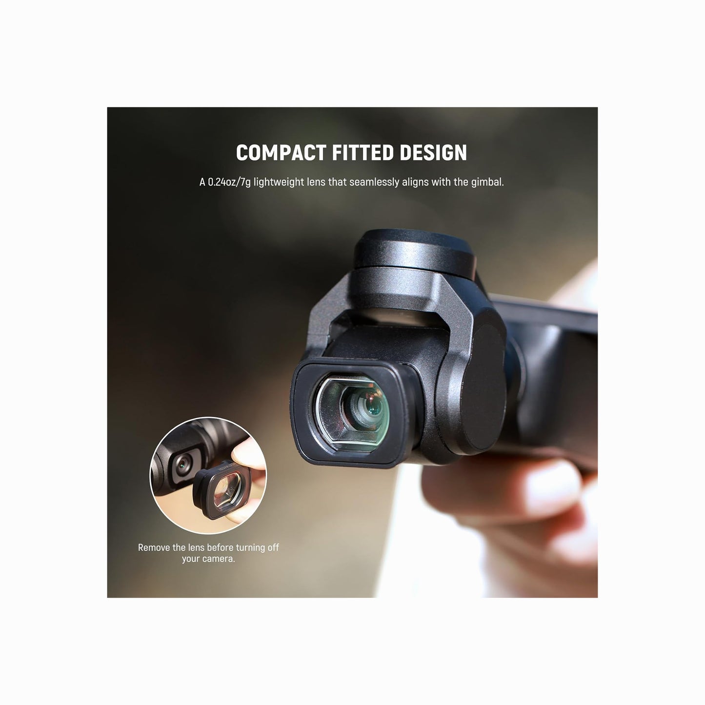 NEEWER LS-64 2× Macro Lens for DJI Osmo Pocket 3 / Pocket 4