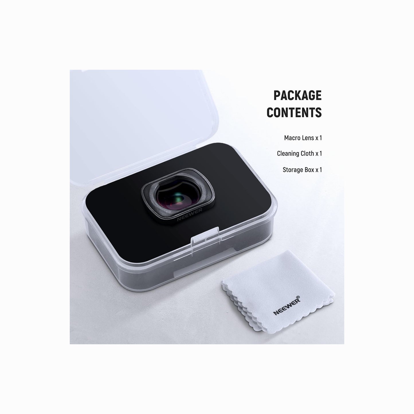 NEEWER LS-64 2× Macro Lens for DJI Osmo Pocket 3 / Pocket 4