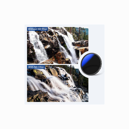 NEEWER 82mm Variable ND2–ND400 Filter (1–9 Stops)