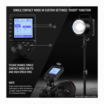 NEEWER Q4 400Ws 2.4G TTL Flash