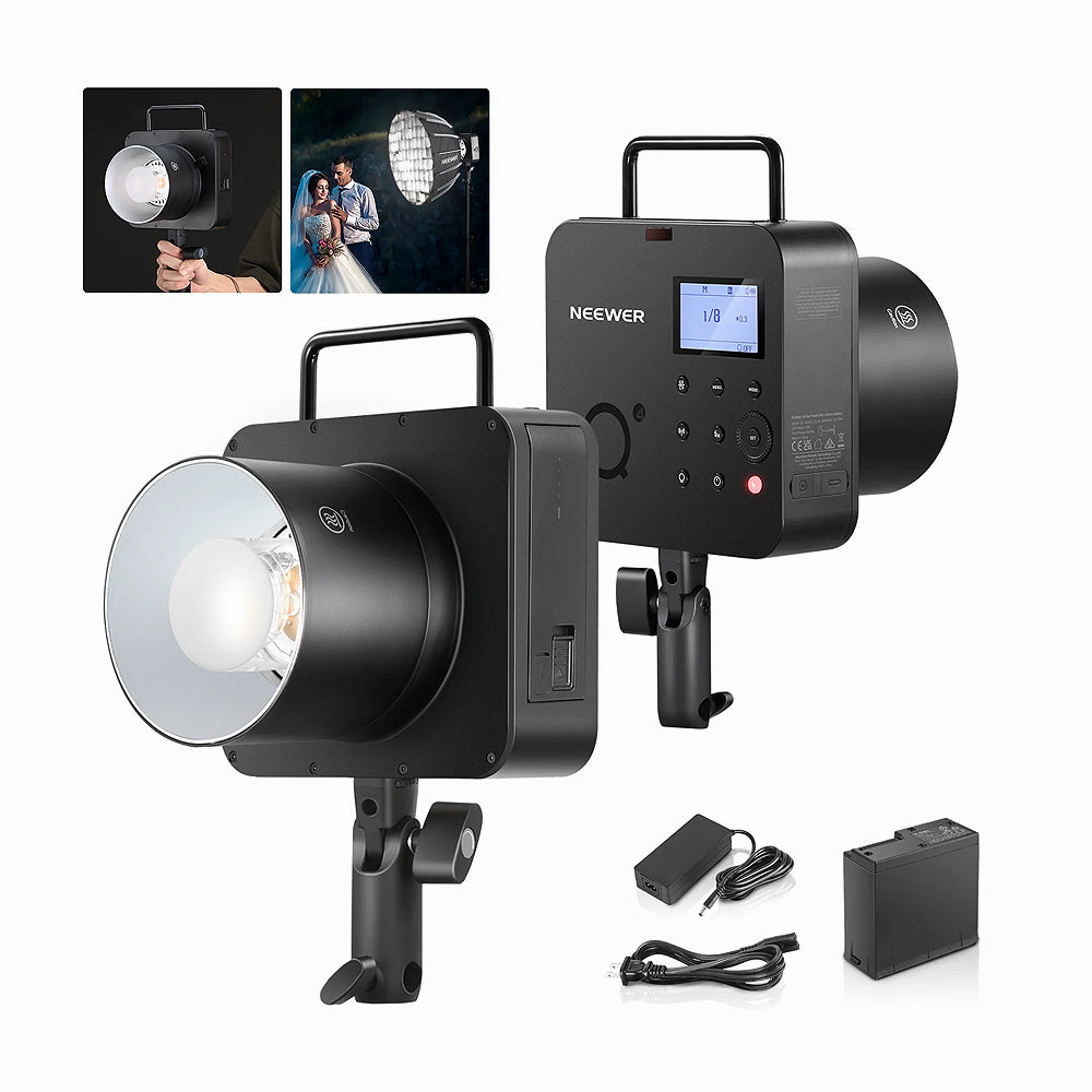 NEEWER Q4 400Ws 2.4G TTL Flash