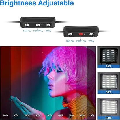 NEEWER ZC-10S 2 Pieces Pro USB Tabletop LED Light Kit