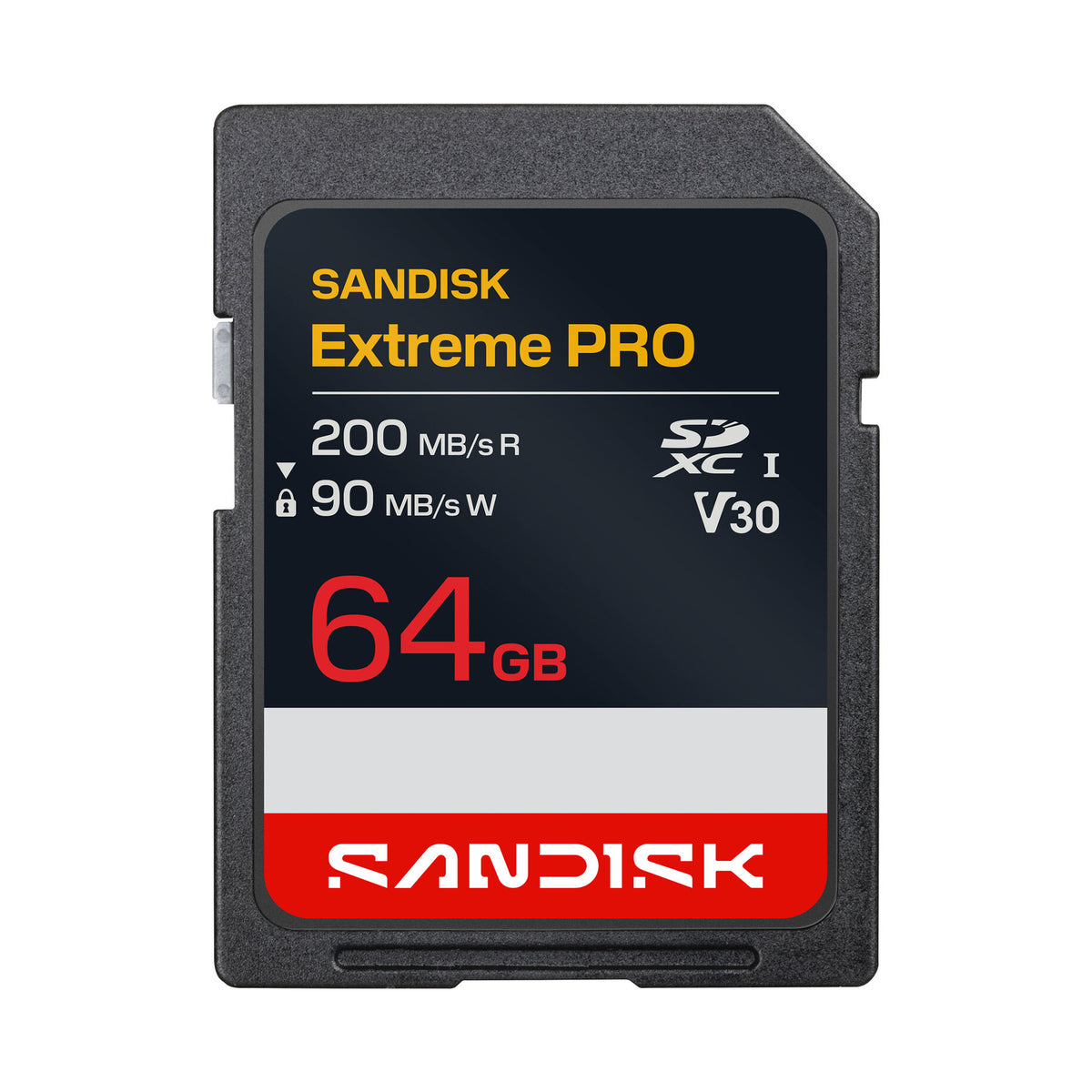 Sandisk Extreme Pro 64GB 200MB/s SDXC UHS-I  V30 (SDSDXXU-064G)