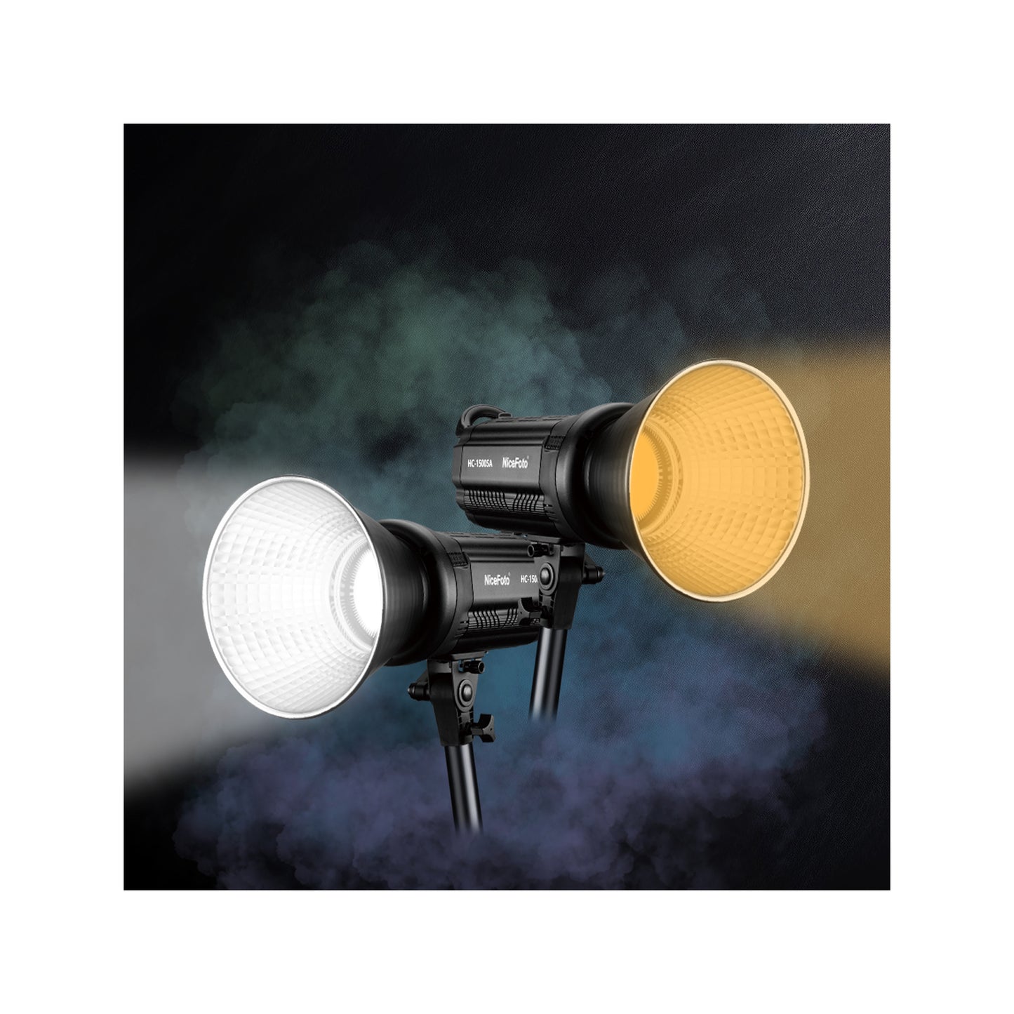 NICEFOTO HC-1500SA Ⅱ BI COLOR LED VIDEO LIGHT