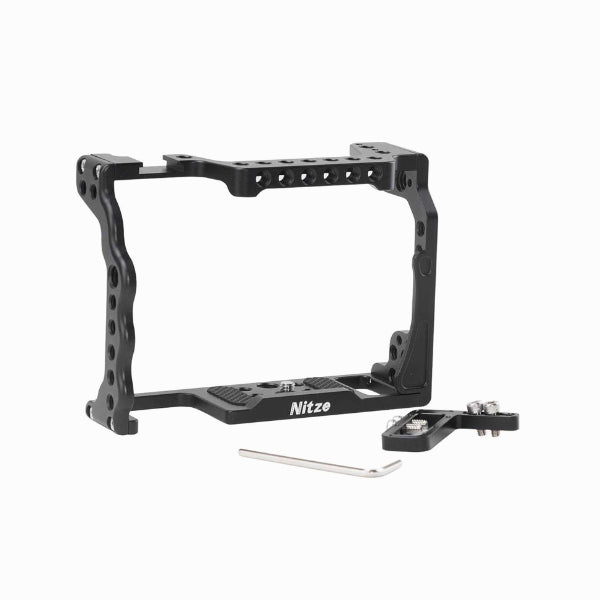 NITZE CAGE FOR SONY A7II/A7III SERIES /A9 WITH PE06 HDMI CABLE CLAMP