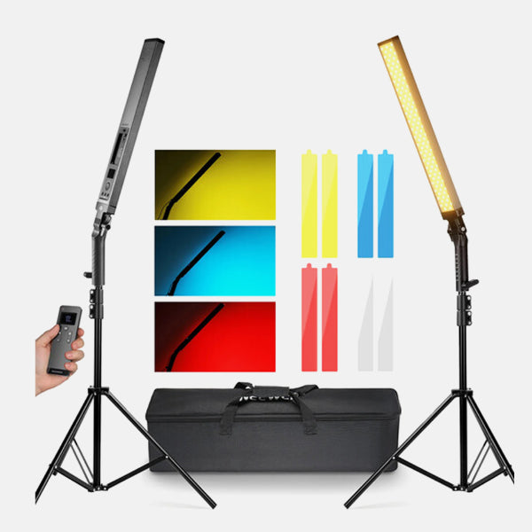 Neewer BH20B LED Video Light Stick Kit (2-Pack)