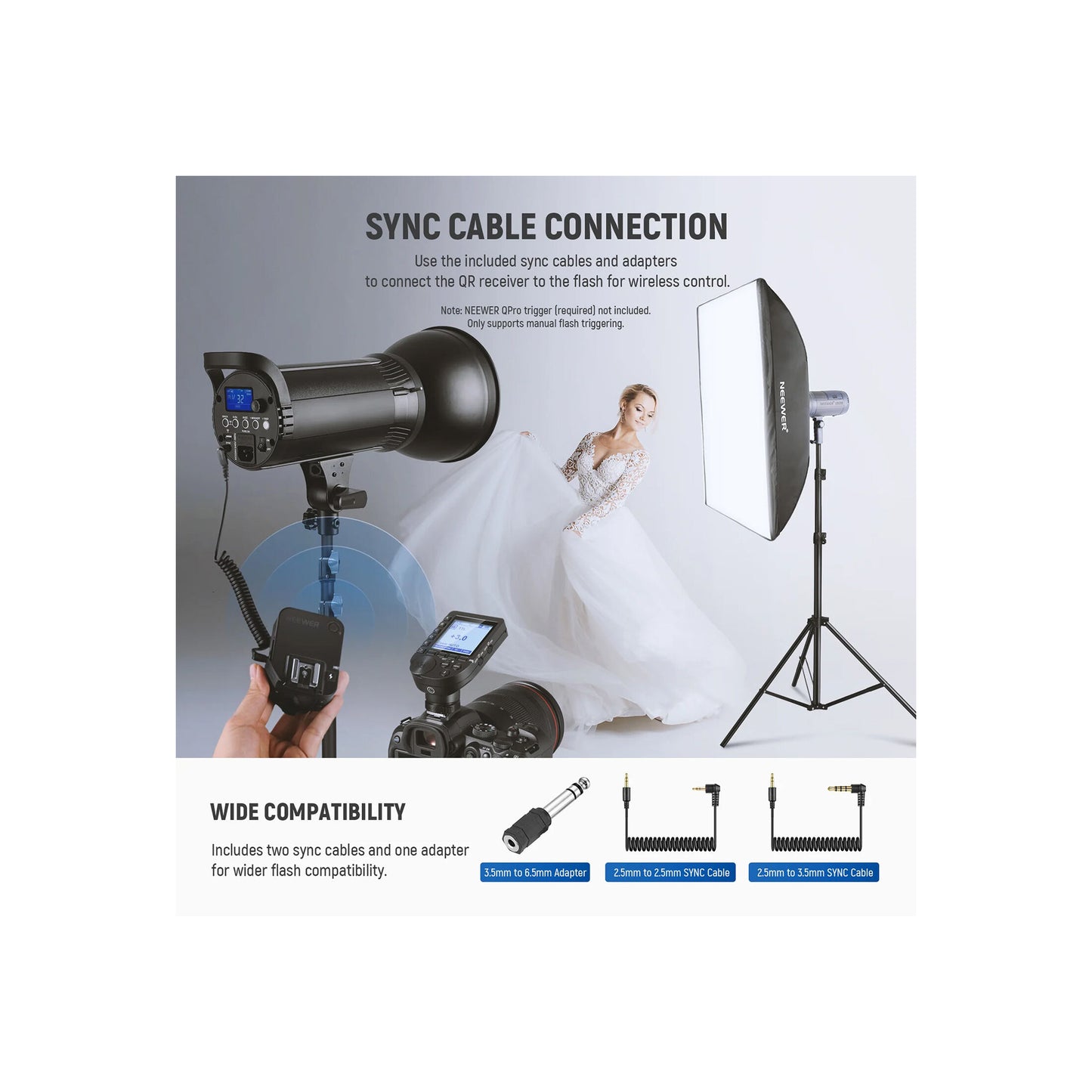 Neewer QR Wireless Flash Receiver