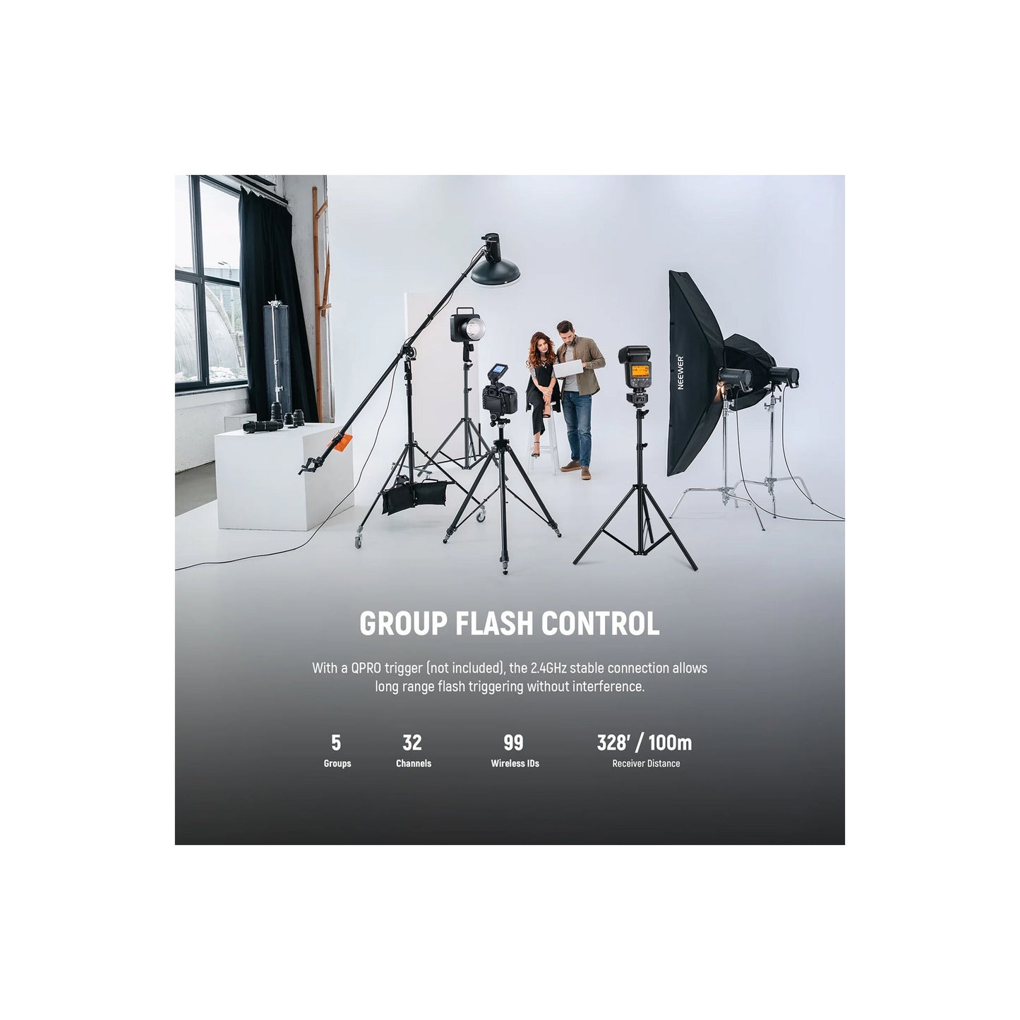 Neewer QR Wireless Flash Receiver