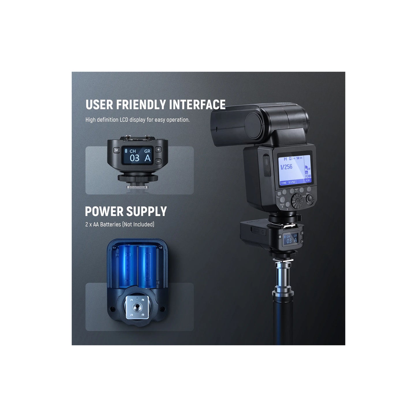 Neewer QR Wireless Flash Receiver