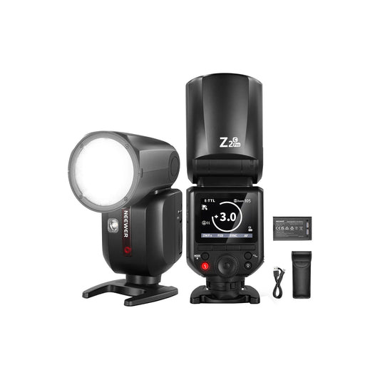 Neewer Z2PRO-C TTL Round Head Flash Speedlite for Canon