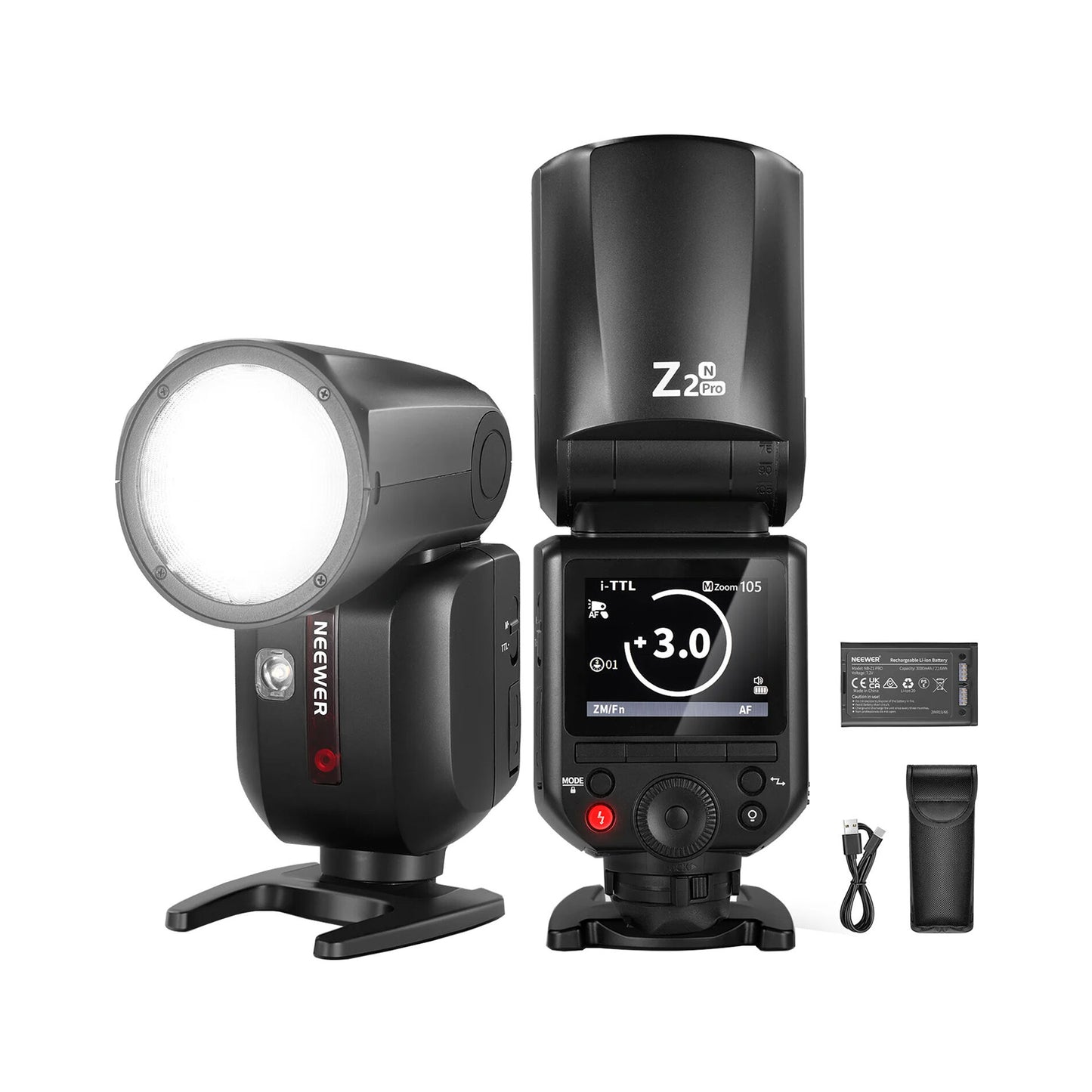 Neewer Z2PRO-N TTL Round Head Flash Speedlite for Nikon