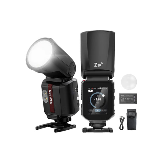 Neewer Z3R-C TTL Round Head Flash Speedlite for Canon