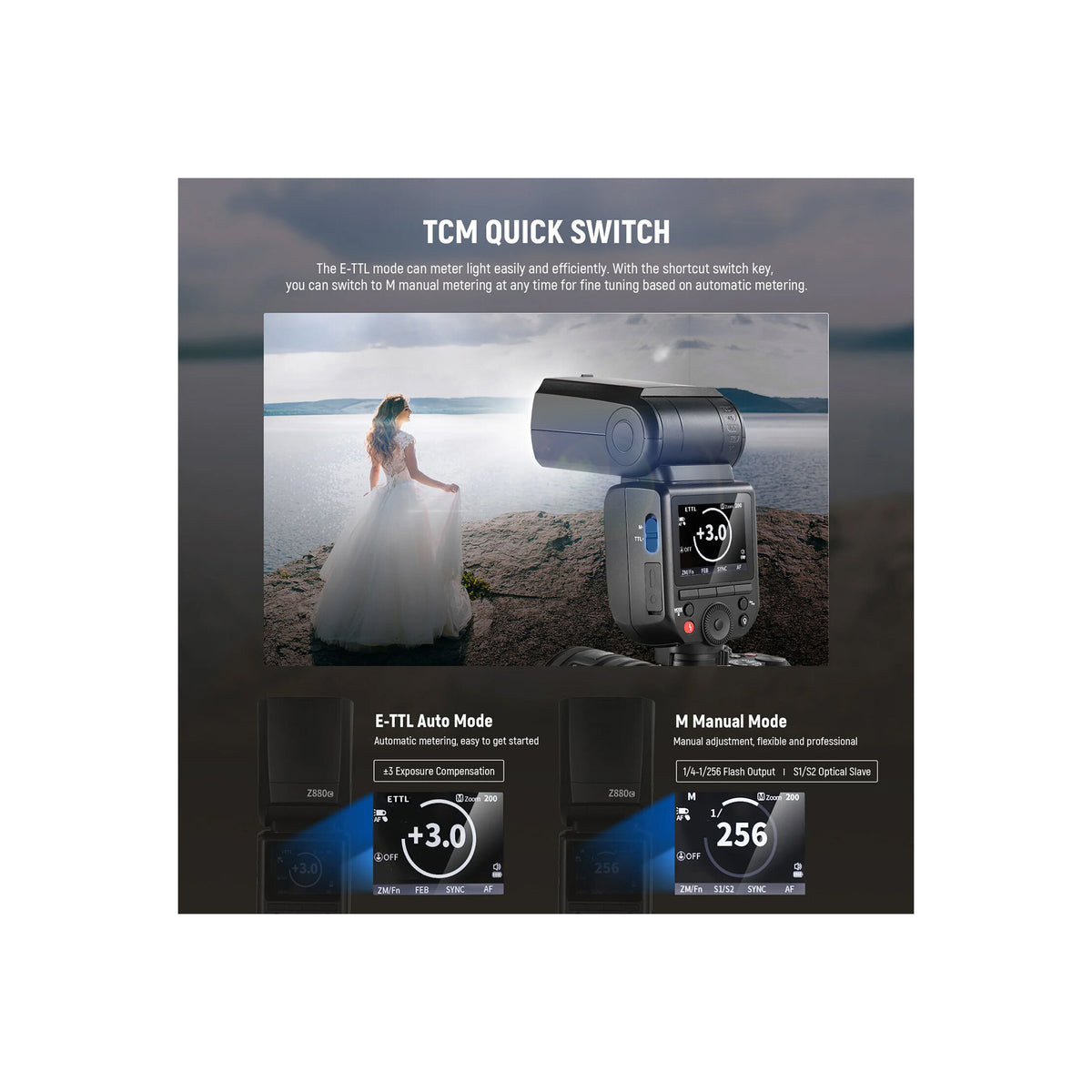 Neewer Z880-C TTL Camera Flash Speedlite for Canon
