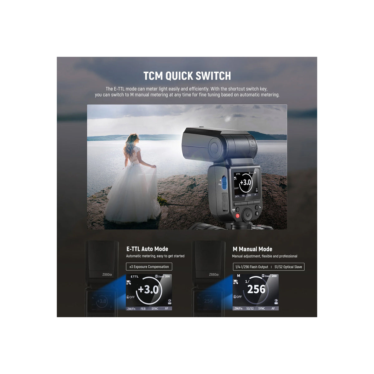 Neewer Z880-N TTL Camera Flash Speedlite for Nikon