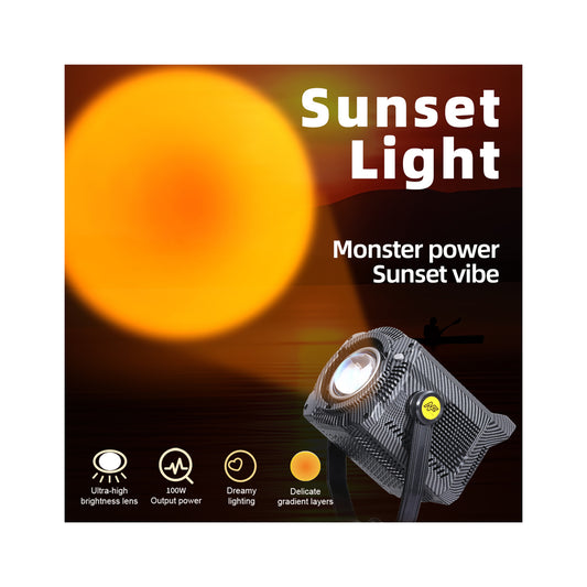 NiceFoto BL-1000B 100W Daylight Sunset Projection LED Light