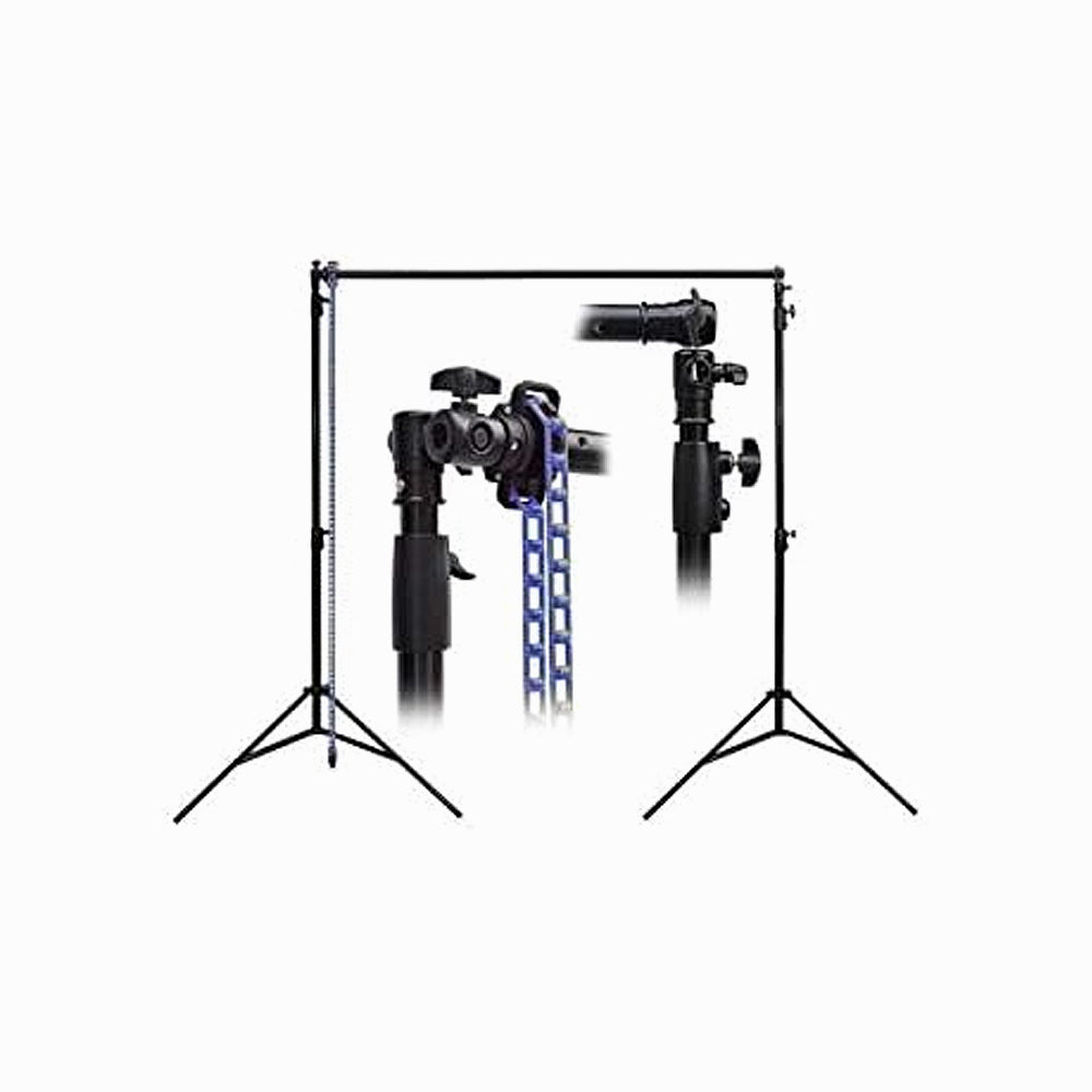 NiceFoto S-12 background stand with Manual Chain Background Support