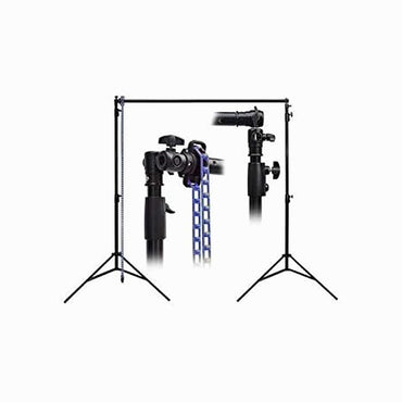 NiceFoto S-12 background stand with Manual Chain Background Support
