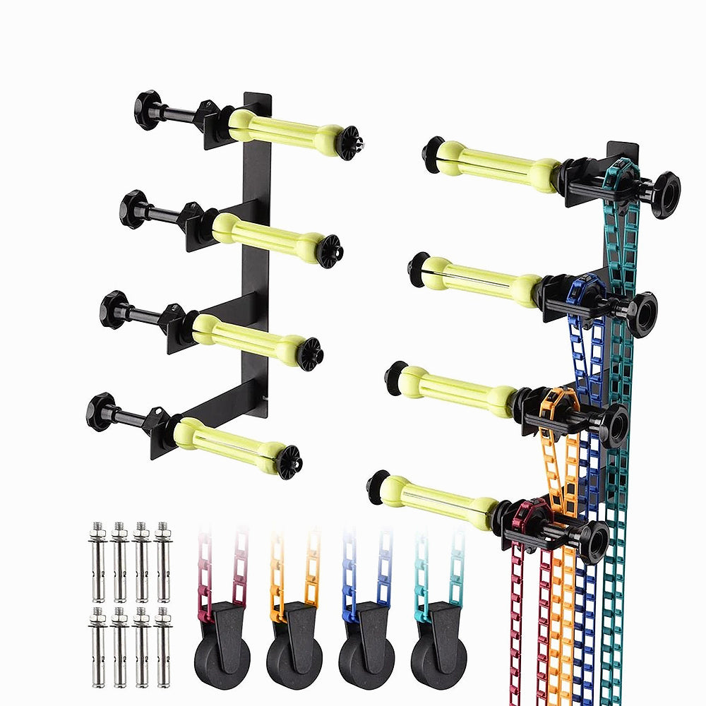 NiceFoto S-16 4-Roller Manual Chain Background Support Kits