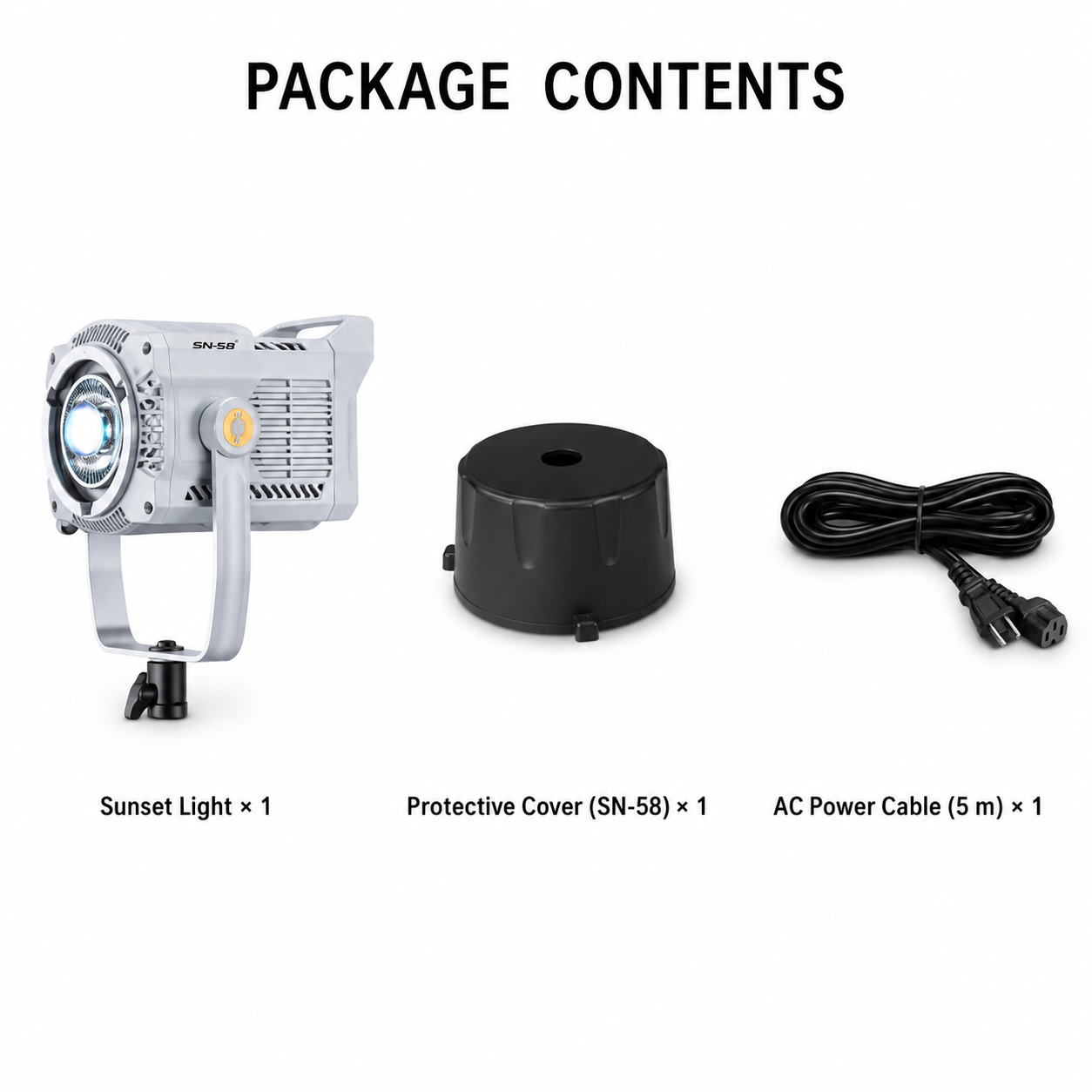 NiceFoto BL-1000B 100W Daylight Sunset Projection LED Light