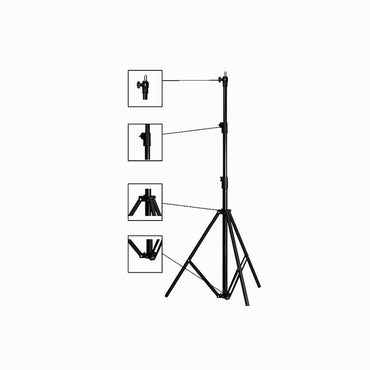 Nicefoto LS-260AT Aluminium Air Cushion Light Stand