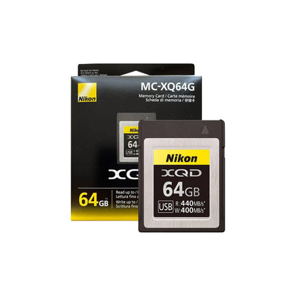 Nikon MC-XQ64G 64GB Professional XQD Memory Card – 440MB/s