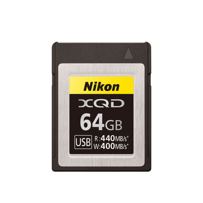 Nikon MC-XQ64G 64GB Professional XQD Memory Card – 440MB/s