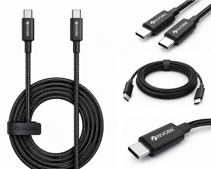 Nyork 60W Type-C to Type-C Super Fast Charging Cable