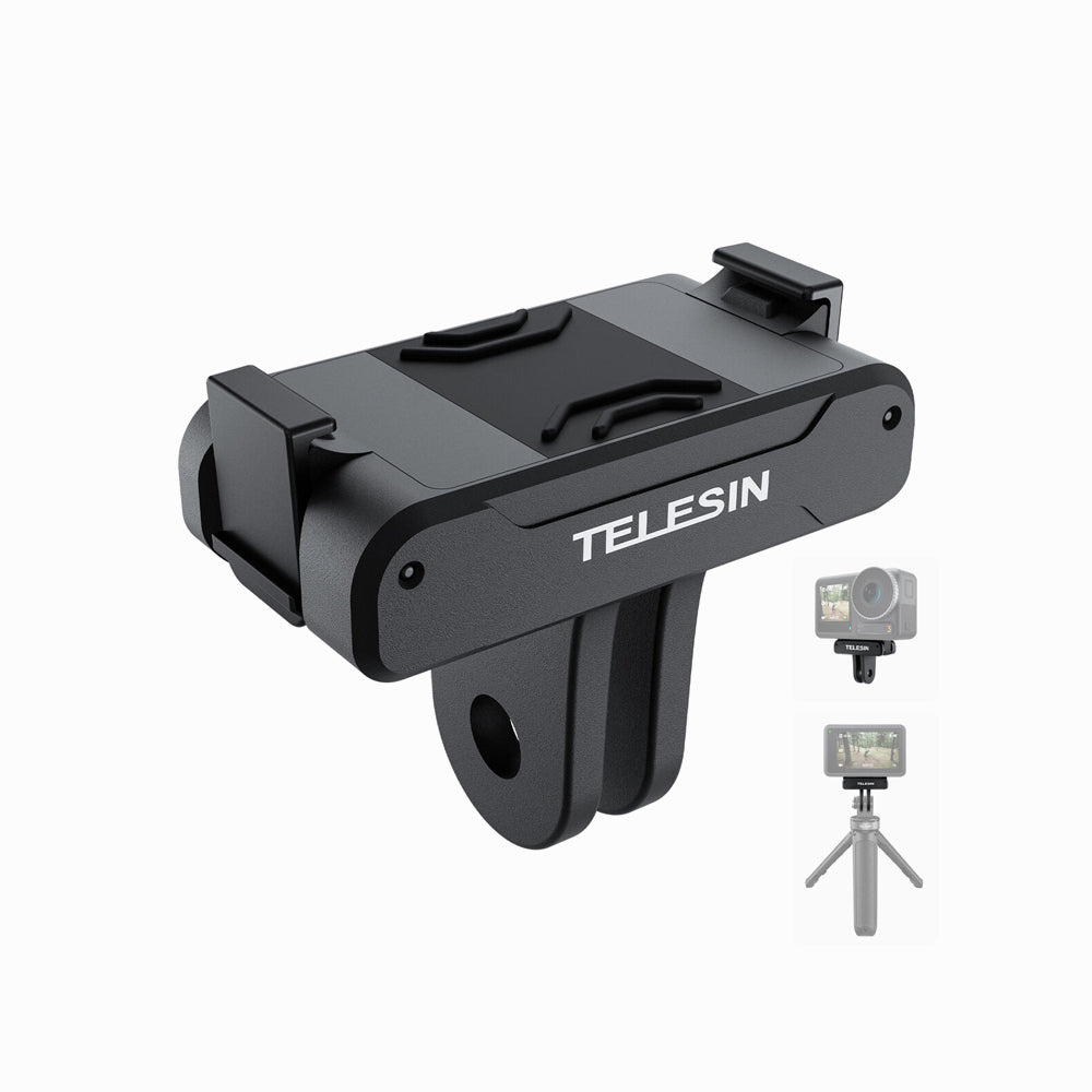 TELESIN Magnetic Two-claw Adapter for DJI ACTION 3/4/5Pro (OA-TPM-T04P)